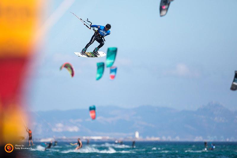 Carlos Mario photo copyright Toby Bromwich taken at  and featuring the Kiteboarding class