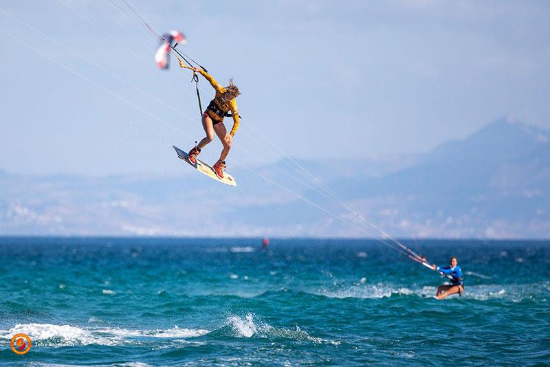Pippa van Iersel photo copyright Toby Bromwich taken at  and featuring the Kiteboarding class