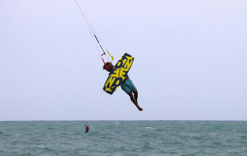 Robinson Hilario - GKA Air Games Cabarete - Day 1 photo copyright Event Media taken at  and featuring the Kiteboarding class