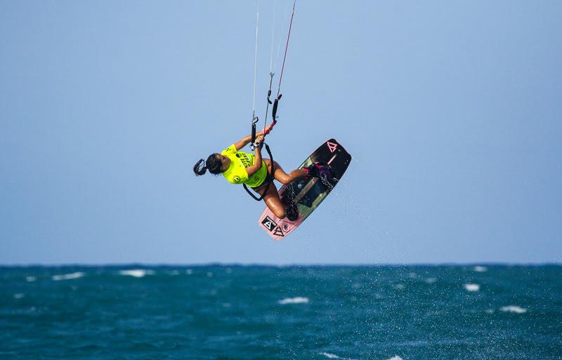 Rita Arnaus made a solid start in the doubles photo copyright Event Media taken at  and featuring the Kiteboarding class