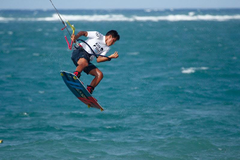 Brazilian charger Set Teixeira gets back in the game photo copyright Event Media taken at  and featuring the Kiteboarding class