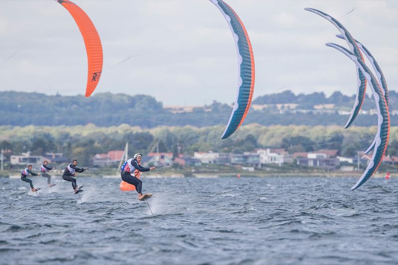 Hempel Sailing World Championships Aarhus 2018 day 4 photo copyright Sailing Energy / World Sailing taken at Sailing Aarhus and featuring the Kiteboarding class