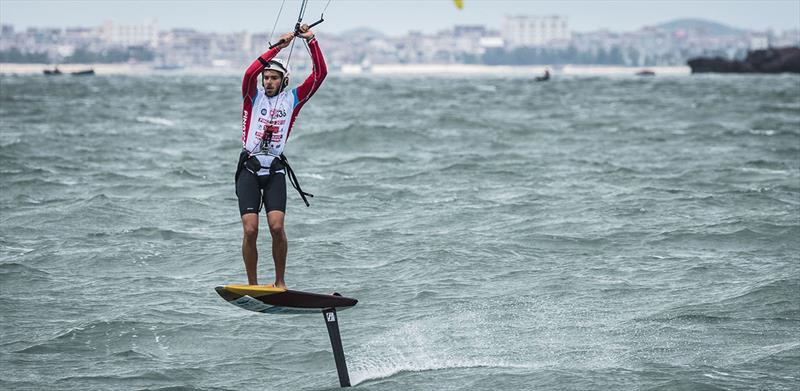 2018 KiteFoil World Series Act 2 - Day 2 photo copyright Alex Schwarz taken at  and featuring the Kiteboarding class