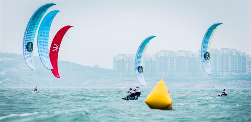 Day 4 - 2018 KiteFoil World Series Act 2 photo copyright IKA / Alex Schwarz taken at  and featuring the Kiteboarding class