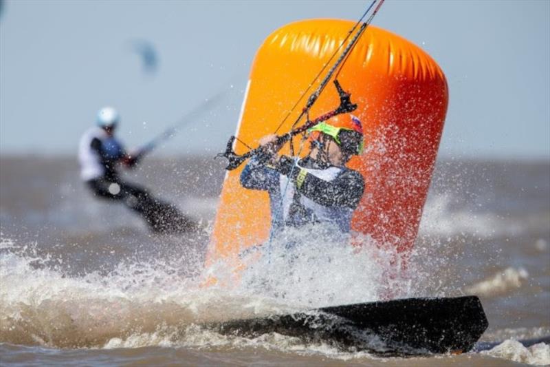 Toni Vodisek (SLO) - Day 1 - 2018 Youth Olympic Games Buenos Aires photo copyright Matias Capizzano / World Sailing taken at  and featuring the Kiteboarding class