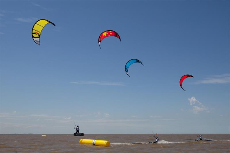 Kiteboarding at the 2018 Youth Olympic Games - Day 2 - photo © Matias Capizzano / World Sailing