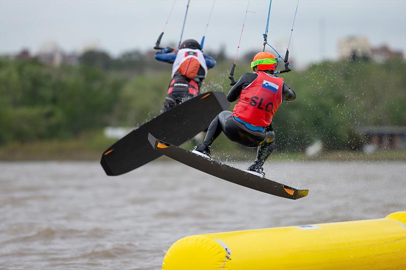 Toni Vodisek (SLO - Upeksha/Ozone) - Youth Olympic Games photo copyright Matias Capizzano / World Sailing taken at  and featuring the Kiteboarding class