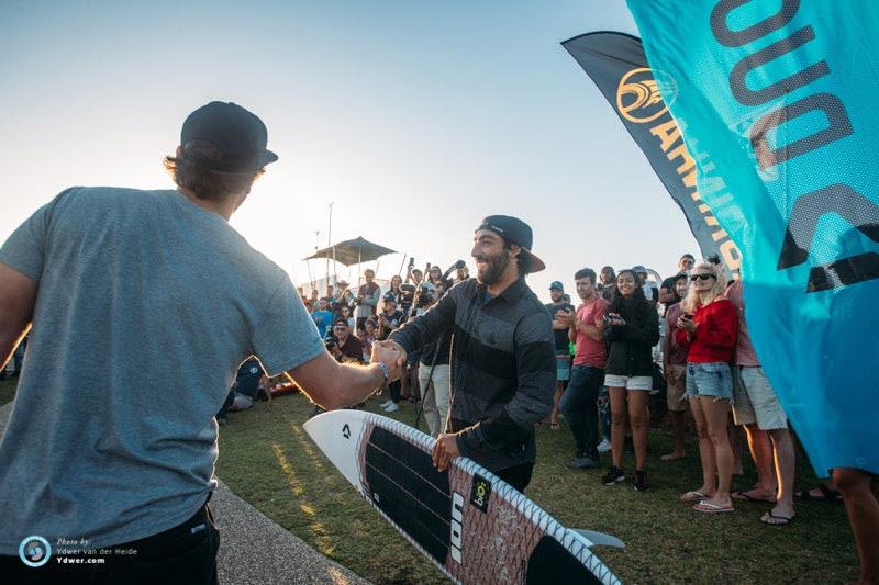 Ribeiro takes second  - 2018 GKA Kite-Surf World Tour Torquay photo copyright Ydwer van der Heide taken at  and featuring the Kiteboarding class