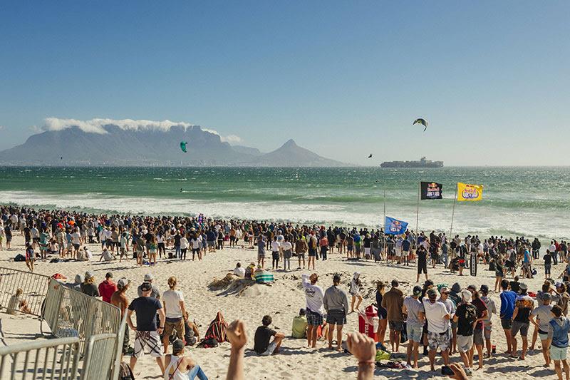 Kite Beach, Cape Town - stage for KOTA - GKA Kite World Tour photo copyright Ydwer van der Heide / Red Bull Content Pool taken at  and featuring the Kiteboarding class
