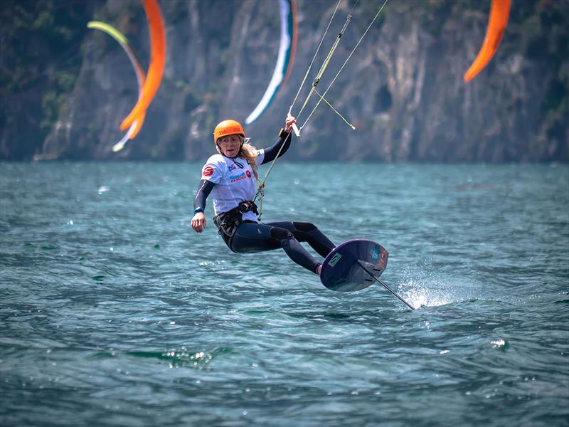 Ellie Aldridge was the British Sailing Team's top female finisher - 2019 Formula Kite Worlds - photo © Oliver Hartas