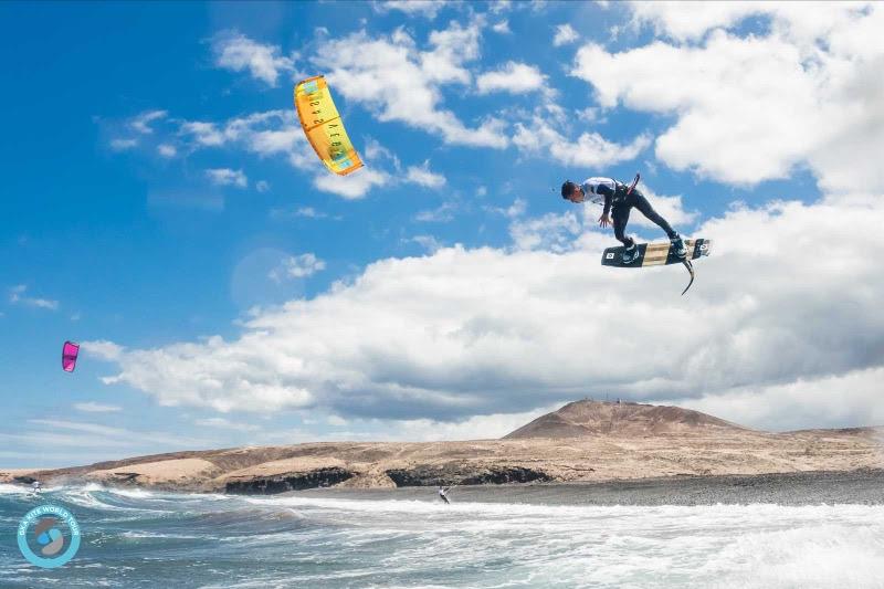 Valentin Rodriguez coming in hot - GKA Gran Canaria photo copyright Svetlana Romantsova taken at  and featuring the Kiteboarding class