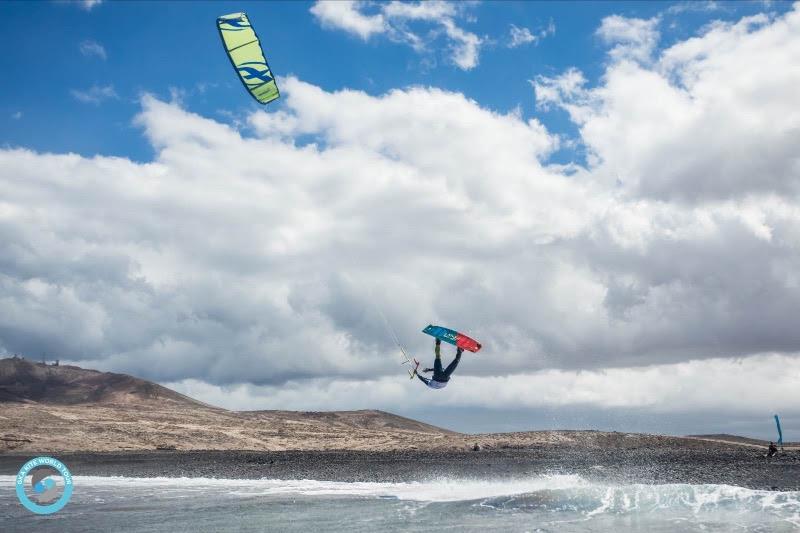 Maxime makes his move - GKA Gran Canaria photo copyright Svetlana Romantsova taken at  and featuring the Kiteboarding class