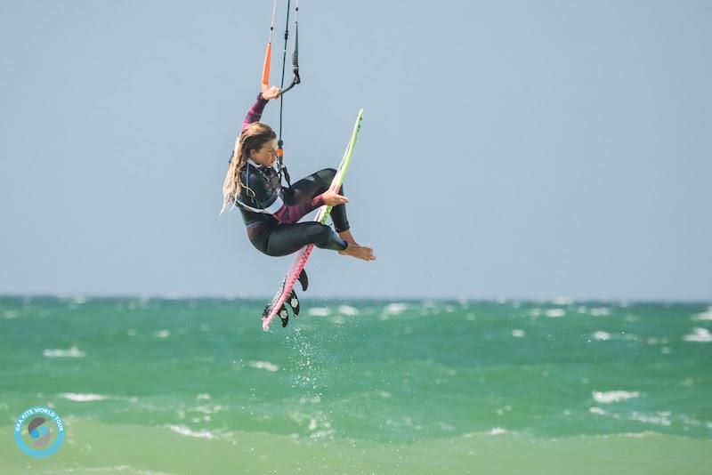 Carla has cemented her rep as the top performer in women's strapless freestyle right now photo copyright Svetlana Romantsova taken at  and featuring the Kiteboarding class