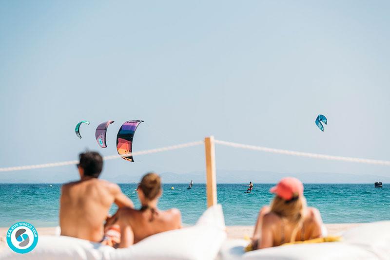The talent runs deep across both discipline fields that have amassed here in Tarifa, including Freestyle World Champion Carlos Mario who, like many, took advantage of the ever-present light wind and shredded his hydrofoil  - photo © Ydwer van der Heide