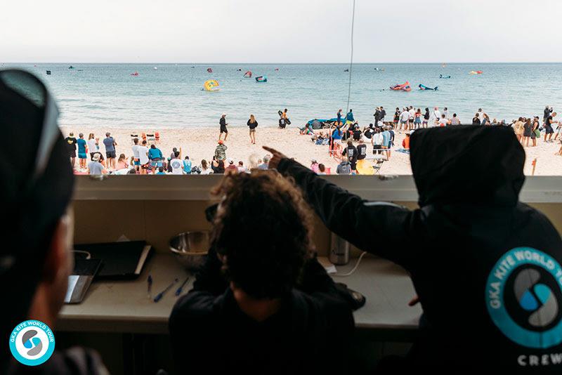 Swim sesh - GKA Kite World Cup Tarifa 2019 - photo © Ydwer van der Heide