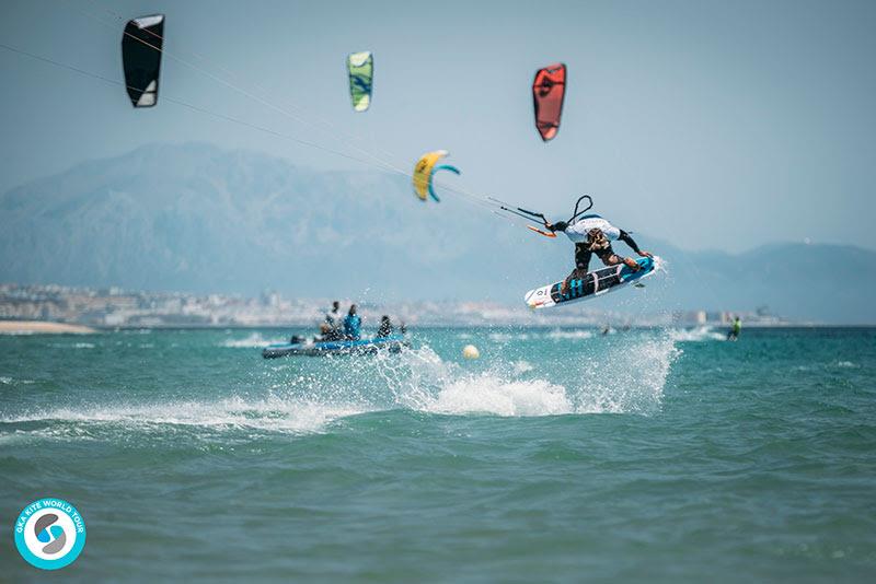 Airton, round 2 Men's strapless freestyle, day 4 - GKA Kite World Cup Tarifa 2019 - photo © Ydwer van der Heide