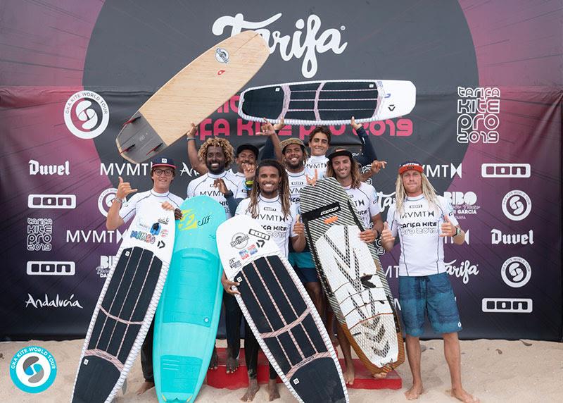 Kite-surf men quarter finalist - GKA Kite World Cup Tarifa 2019 - photo © Ydwer van der Heide