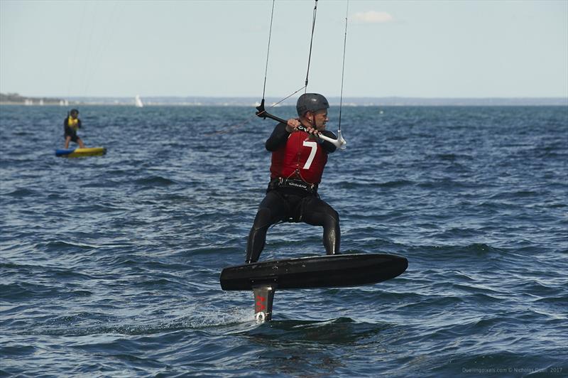There is expected to be a strong turnout of foiling kiteboarders at Sail Sandy. - photo © Nicholas Duell