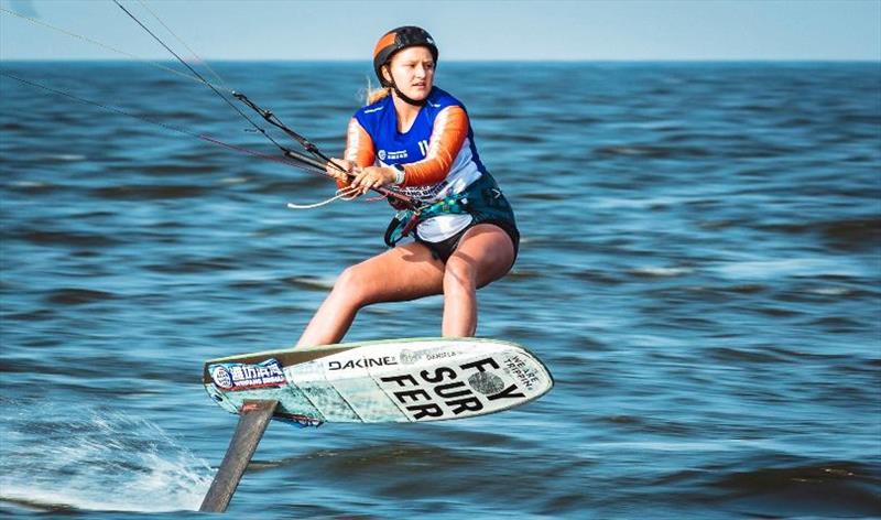 2019 IKA KiteFoil World Series, Act 2 Weifang - Day 1 photo copyright IKA / Alex Schwarz taken at  and featuring the Kiteboarding class