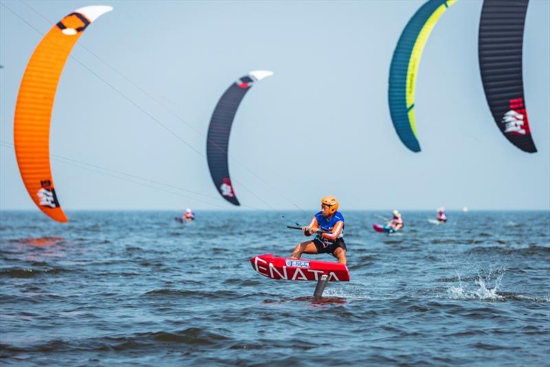 2019 IKA KiteFoil World Series, Act 2 Weifang - Day 3 photo copyright IKA / Alex Schwarz taken at  and featuring the Kiteboarding class