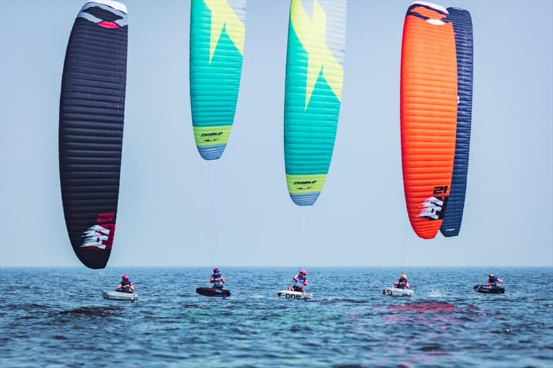 2019 IKA KiteFoil World Series, Act 2 Weifang - Day 3 photo copyright IKA / Alex Schwarz taken at  and featuring the Kiteboarding class
