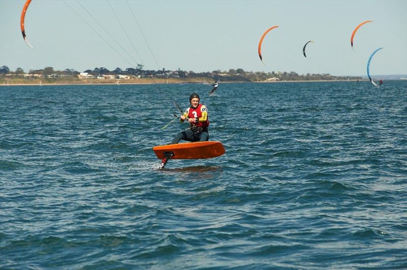 Kite foilers at Sail Sandy Regatta - photo © Nicholas Duell