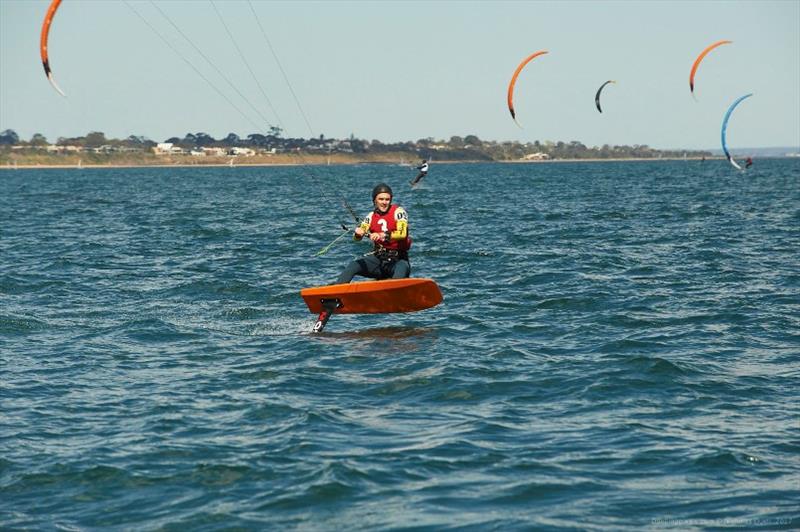 Kite foilers at Sail Sandy Regatta - photo © Nicholas Duell