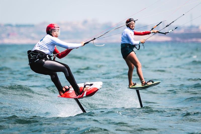 2019 IKA KiteFoil World Series, Act 3 Pingtan - Day 1 photo copyright IKA / Alex Schwarz taken at  and featuring the Kiteboarding class