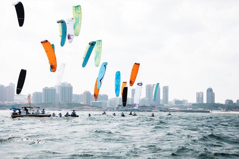 2019 IKA KiteFoil World Series, Act 3 Pingtan - Day 2 photo copyright IKA / Alex Schwarz taken at  and featuring the Kiteboarding class