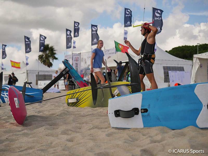 2019 Formula Kite Europeans photo copyright ICARUS Sports taken at  and featuring the Kiteboarding class
