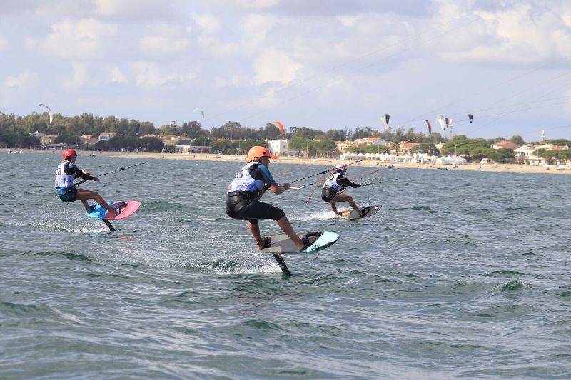 Day 1 - 2019 IKA Formula Kite Europeans, Torregrande photo copyright IKA taken at  and featuring the Kiteboarding class