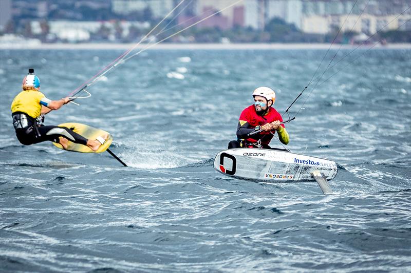 2019 KiteFoil World Series - Day 3 photo copyright IKA / Alex Schwarz taken at  and featuring the Kiteboarding class