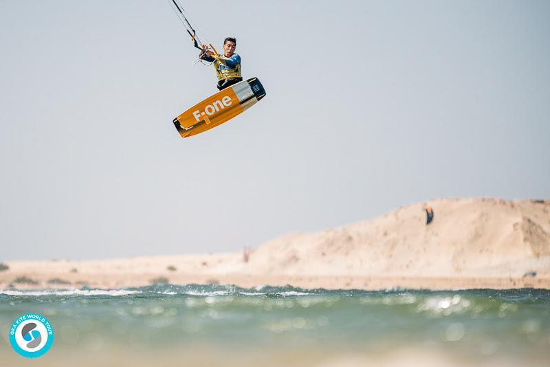 Nicolas Delmas made his second final in two events - GKA Kite World Cup Dakhla, Day 2 photo copyright Ydwer van der Heide taken at  and featuring the Kiteboarding class