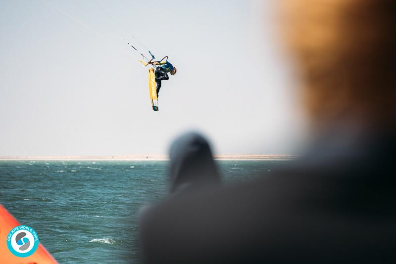 Liam Whaley - GKA Kite World Cup Dakhla, Day 2 photo copyright Ydwer van der Heide taken at  and featuring the Kiteboarding class
