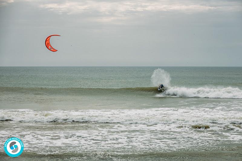 Pedro - staying critical - GKA Kite World Cup Dakhla, Day 7 - photo © Ydwer van der Heide