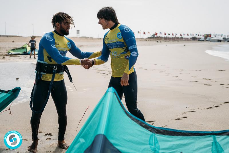 Airton and Reece move on - GKA Kite World Cup Dakhla - photo © Ydwer van der Heide