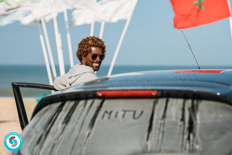 Mitu Monteiro was lying in wait in the finals having won the single elimination - GKA Kite World Cup Dakhla, Day 10 photo copyright Ydwer van der Heide taken at  and featuring the Kiteboarding class