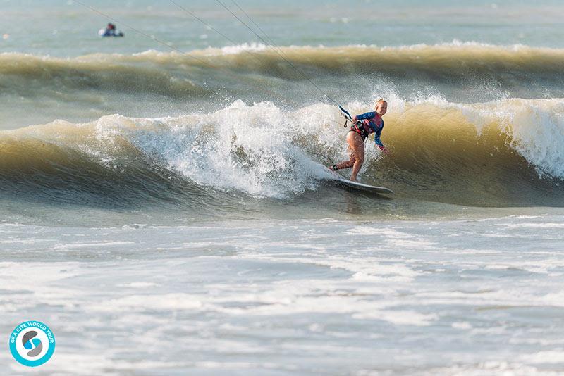 Peri Roberts - GKA Kite World Cup Dakhla, Day 10 photo copyright Ydwer van der Heide taken at  and featuring the Kiteboarding class