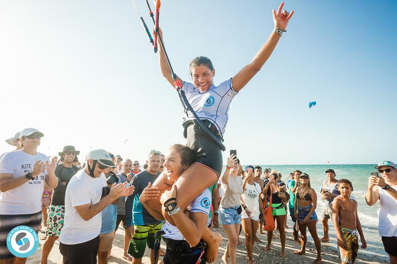 Mikaili riding high again! - GKA Kite-Surf World Cup 2019 - photo © Svetlana Romantsova 