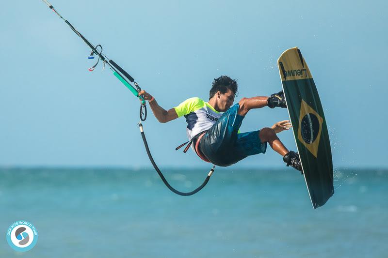 Erisverton Ribeiro - 2019 GKA Freestyle World Cup Cumbuco, day 1 photo copyright Svetlana Romantsova taken at  and featuring the Kiteboarding class