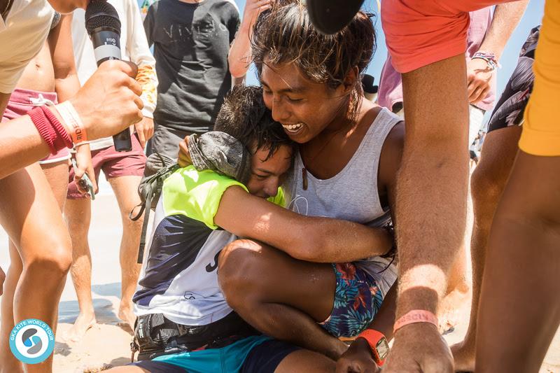 Valediction: the contest was over! - 2019 GKA Freestyle World Cup Cumbuco, day 3 photo copyright Svetlana Romantsova taken at  and featuring the Kiteboarding class