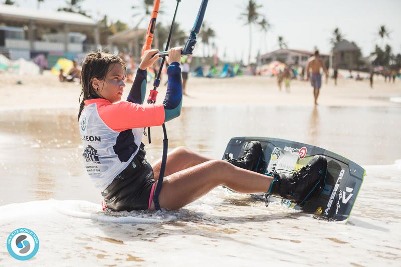 Claudia Leon - 2019 GKA Freestyle World Cup Cumbuco photo copyright Svetlana Romantsova taken at  and featuring the Kiteboarding class