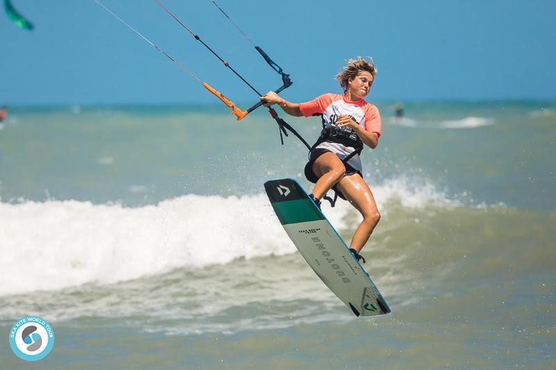 Pippa van Iersel - 2019 GKA Freestyle World Cup Cumbuco photo copyright Svetlana Romantsova taken at  and featuring the Kiteboarding class