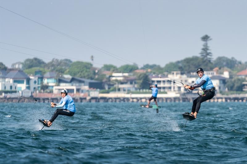 Scott Whitehead - 2020 Sail Melbourne International, day 2 photo copyright Beau Outteridge taken at Royal Brighton Yacht Club and featuring the Kiteboarding class