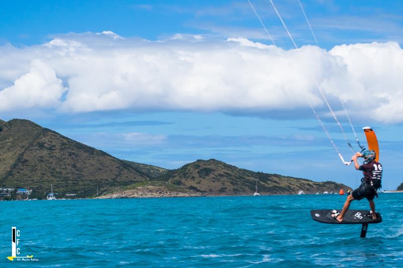 Caribbean Foiling Championships: Start Kitefoil of the only class that raced on Saturday February 22, 2020 photo copyright Caribbean Foiling Championships taken at  and featuring the Kiteboarding class