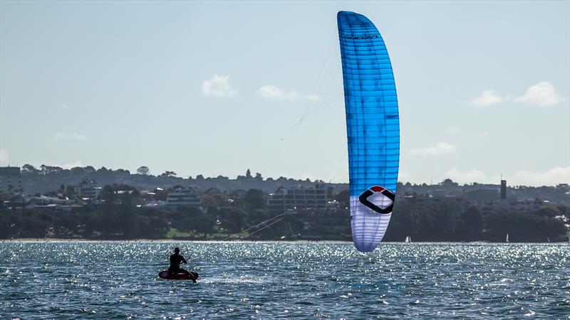 Oceanbridge NZL Sailing Regatta - Wakatere BC April 11, 2021 photo copyright Richard Gladwell / Sail-World.com / nz taken at Wakatere Boating Club and featuring the Kiteboarding class