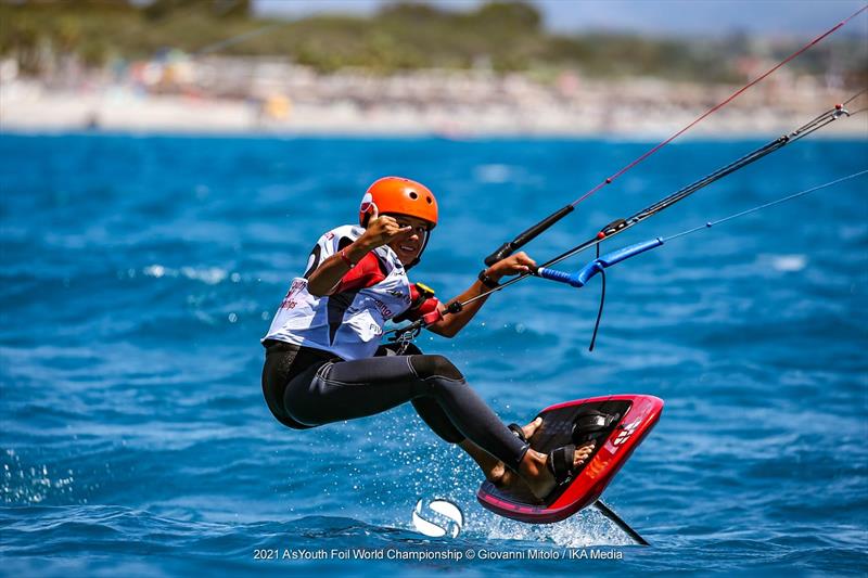 Jakub Balewicz (POL) - 2021 Formula Kite U19 and A's Youth Foil Worlds in Gizzeria - Day 3 - photo © IKA / Giovanni Mitolo