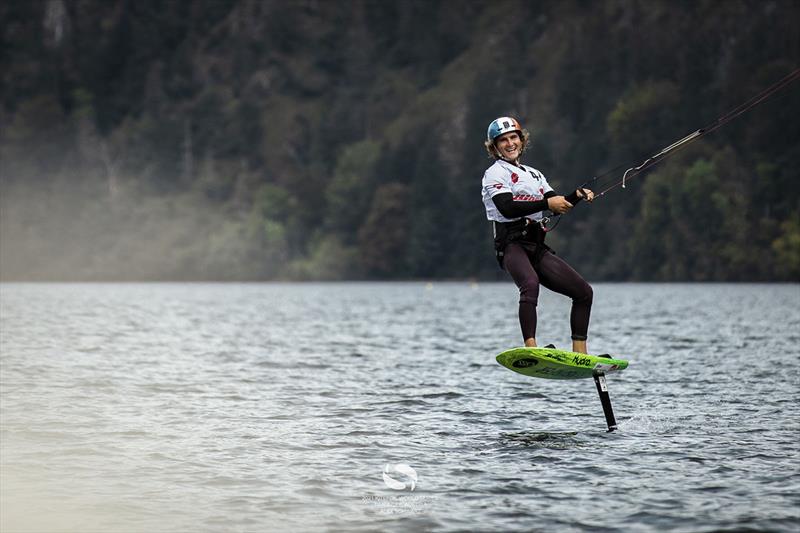 Upper Austria KiteFoil Grand Prix Traunsee: Day 1 - Théo de Ramecourt (FRA) - photo © IKA Media / Alex Schwarz 