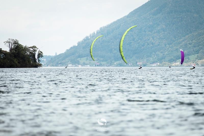 Upper Austria KiteFoil Grand Prix, Day 3 photo copyright IKA / Alex Schwarz taken at  and featuring the Kiteboarding class