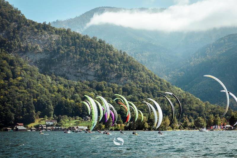 Upper Austria KiteFoil Grand Prix Traunsee, day 4 photo copyright IKA / Alex Schwarz taken at  and featuring the Kiteboarding class
